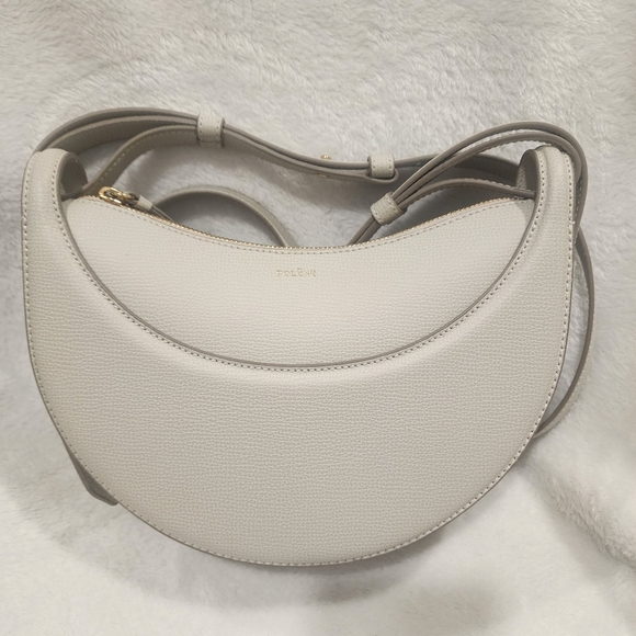 Polene Handbags - Polene Numero Dix, Chalk